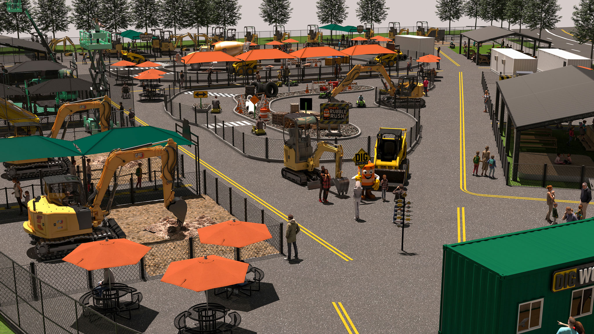 Dig World | Construction Adventure Park | Family Fun Experiences