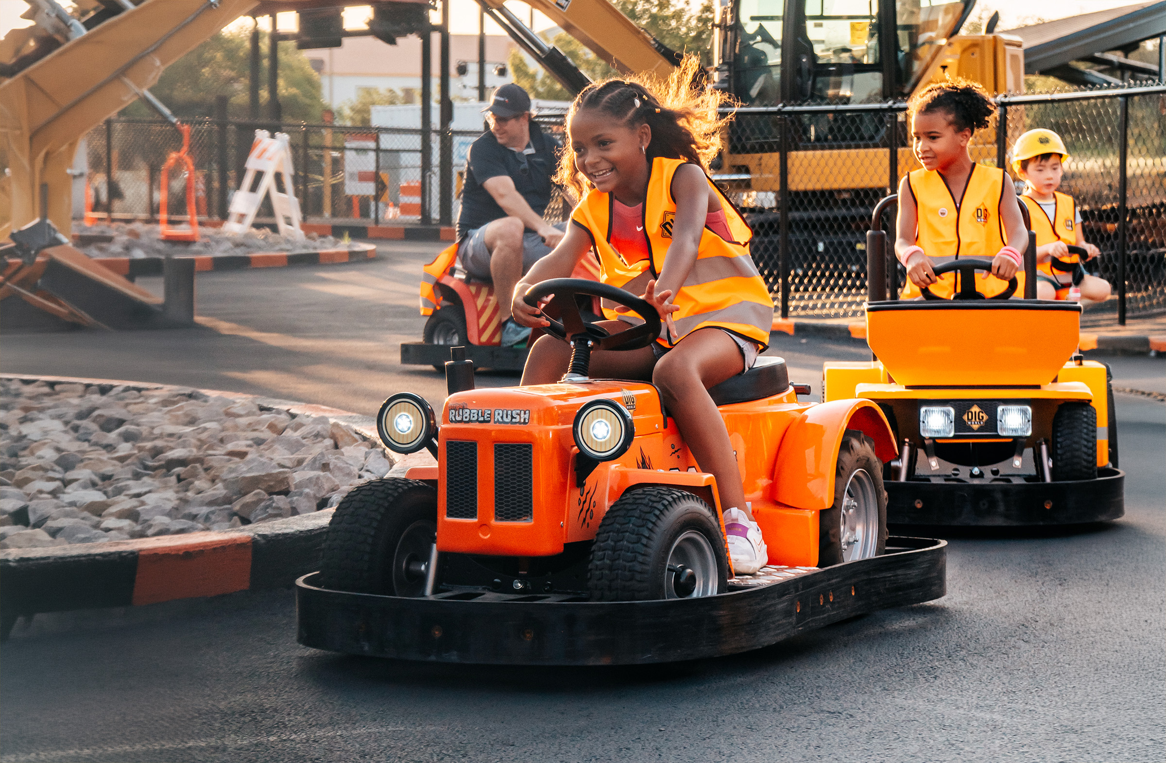 Dig Driver Dig World | Construction Adventure Park | Family Fun Experiences